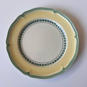 Villeroy & Boch French Garden Vienne Yellow and Green Dinner Plate